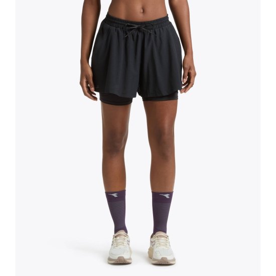 DIADORA - Short running 2-in-1 donna
