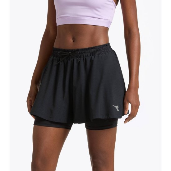 DIADORA - Short running 2-in-1 donna