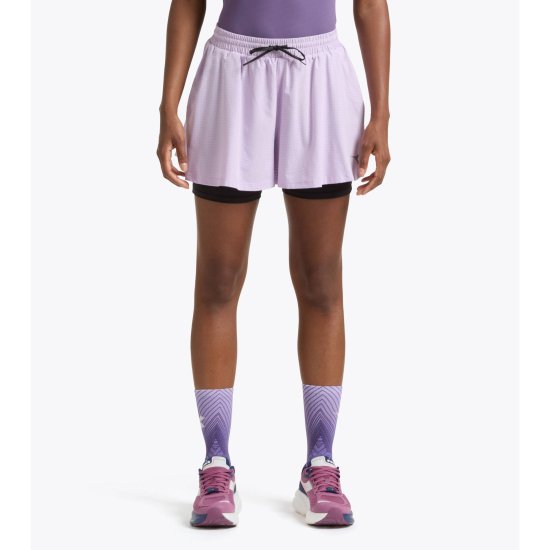 DIADORA - Short running 2-in-1 donna