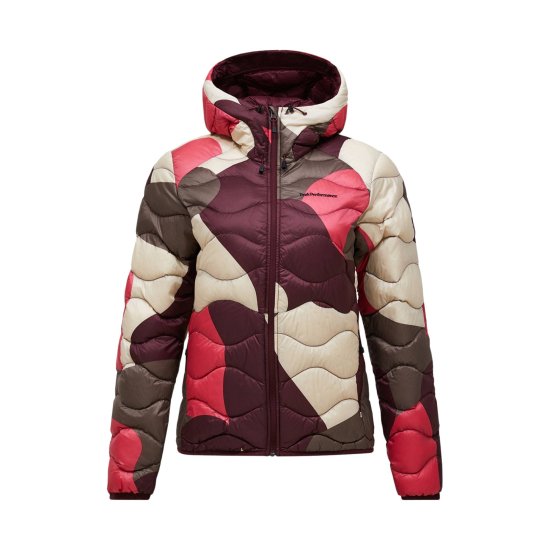 PEAK PERFORMANCE - Piumino AOP Helium Down donna