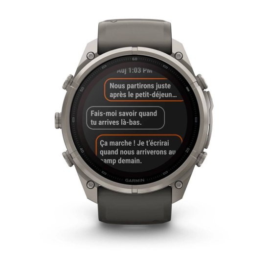 GARMIN - Fenix 9 Pro Solar inReach Sapphire