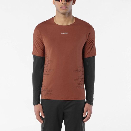 SALOMON - T-shirt SENSE AERO GFX uomo
