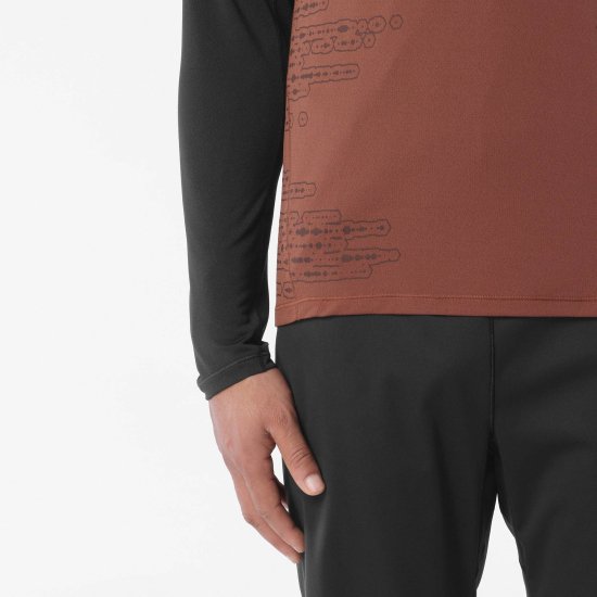 SALOMON - T-shirt SENSE AERO GFX uomo