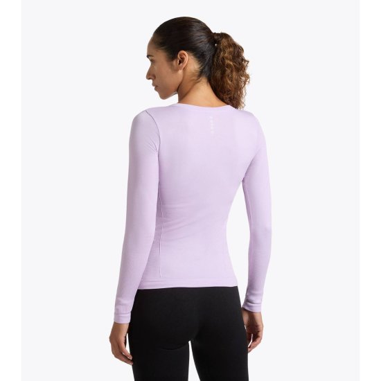 DIADORA - T-shirt a maniche lunghe Stratouno donna