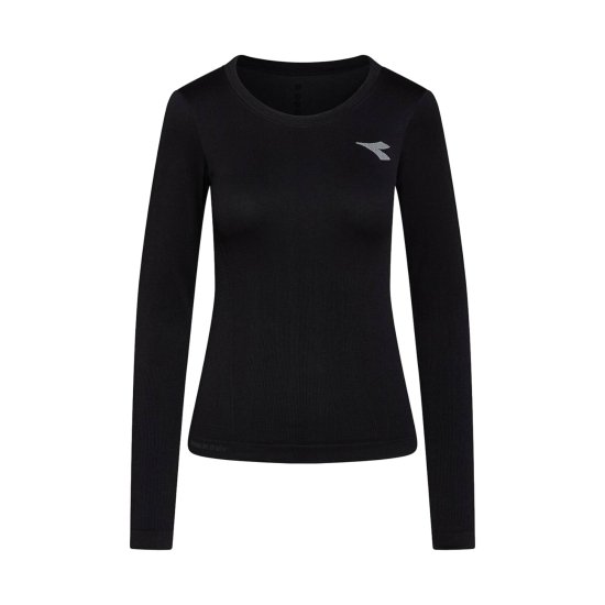 DIADORA - T-shirt a maniche lunghe Stratouno donna