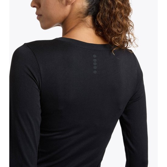 DIADORA - T-shirt a maniche lunghe Stratouno donna