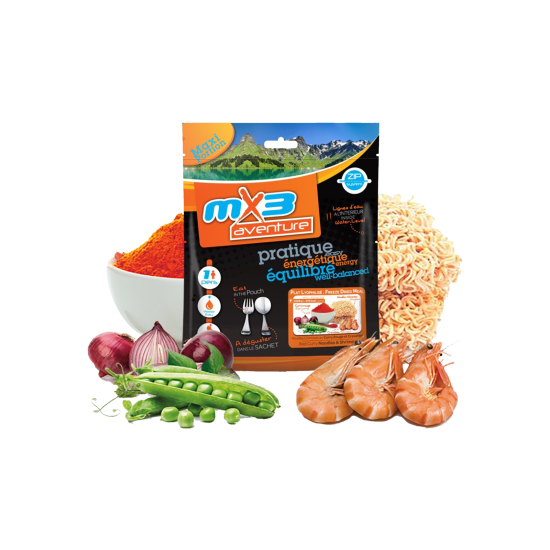 MX3 - NOODLES CINESI AL CURRY LIOFILIZZATI
