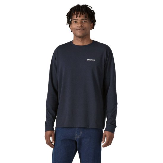 PATAGONIA - T-SHIRT MANICHE LUNGHE P-6 LOGO RESPONSIBILI-TEE UOMO