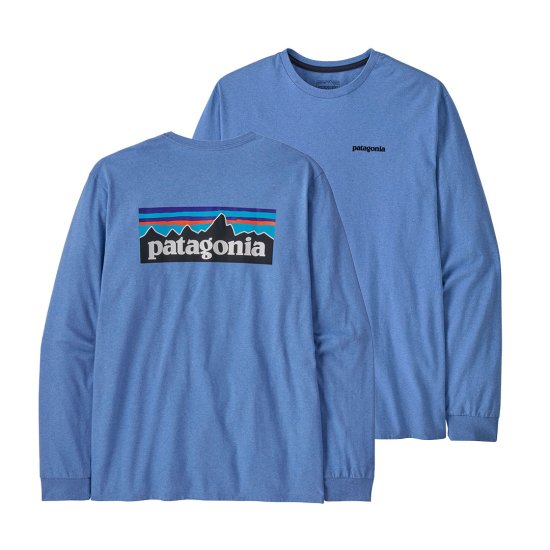 PATAGONIA - T-SHIRT MANICHE LUNGHE P-6 LOGO RESPONSIBILI-TEE UOMO