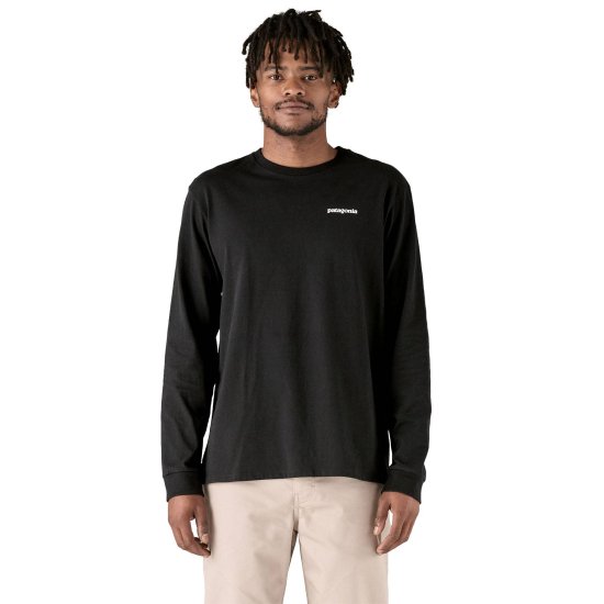PATAGONIA - T-SHIRT MANICHE LUNGHE P-6 LOGO RESPONSIBILI-TEE UOMO