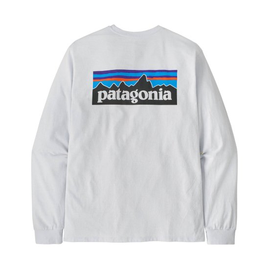 PATAGONIA - T-SHIRT MANICHE LUNGHE P-6 LOGO RESPONSIBILI-TEE UOMO