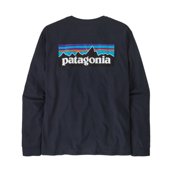 PATAGONIA - T-SHIRT MANICHE LUNGHE P-6 LOGO RESPONSIBILI-TEE UOMO