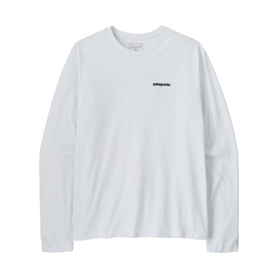 PATAGONIA - T-SHIRT MANICHE LUNGHE P-6 LOGO RESPONSIBILI-TEE UOMO