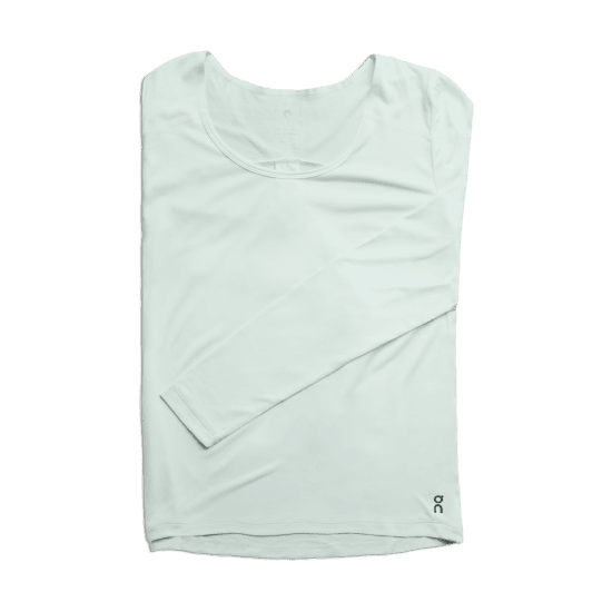 ON - T-SHIRT PERFORMANCE MANICHE LUNGHE DONNA BIANCA