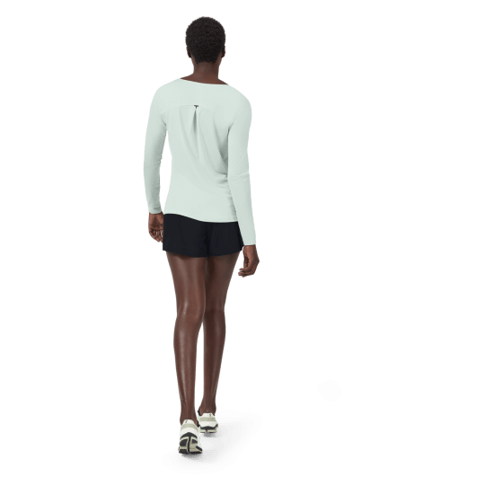 ON - T-SHIRT PERFORMANCE MANICHE LUNGHE DONNA BIANCA