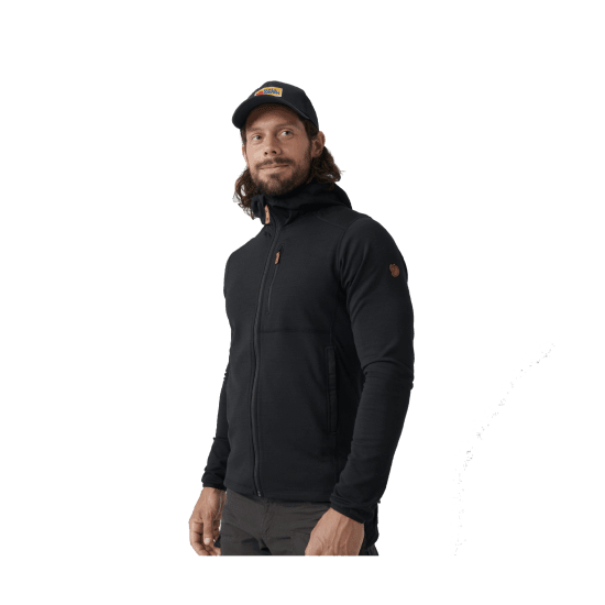 FJALLRAVEN - GIACCA KEB FLEECE HOODIE UOMO