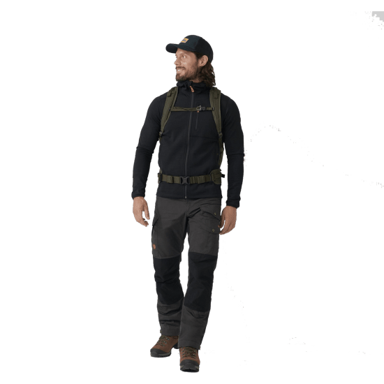 FJALLRAVEN - GIACCA KEB FLEECE HOODIE UOMO