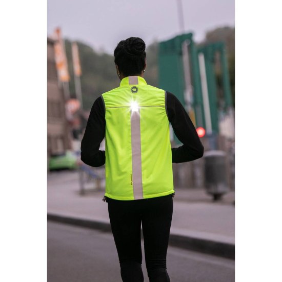 ADDONE - GILET RIFLETTENTE 10K RUNNER GIALLO