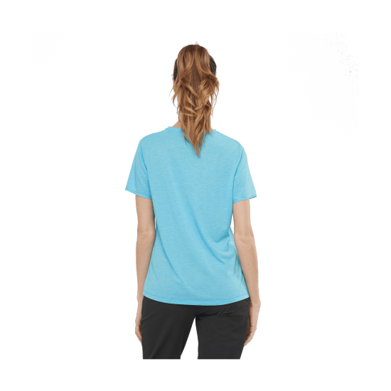 SALOMON - T-SHIRT MANICHE CORTE ESSENTIAL DONNA