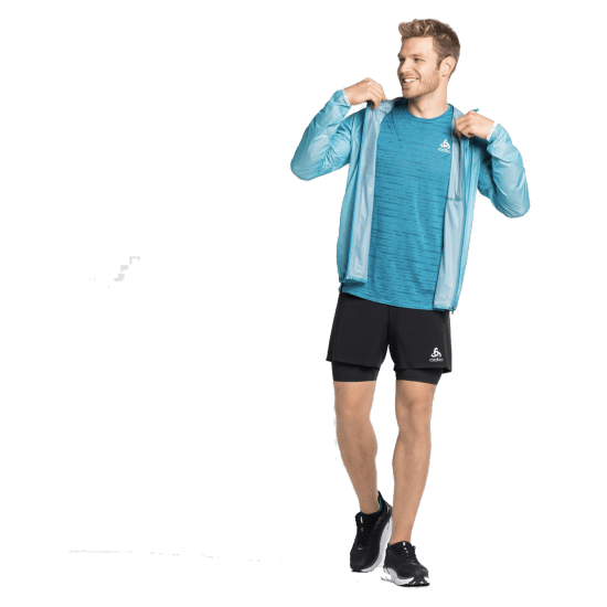ODLO - PANTALONCINO 2 IN 1 ZEROWEIGHT 5 UOMO