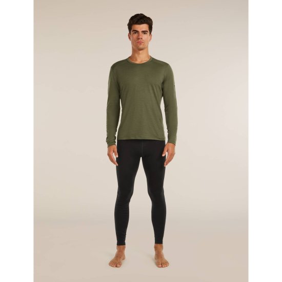 ICEBREAKER - SOTTOSTRATO MERINO 200 OASIS COLLO GIRO UOMO