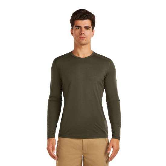 ICEBREAKER - SOTTOSTRATO MERINO 200 OASIS COLLO GIRO UOMO