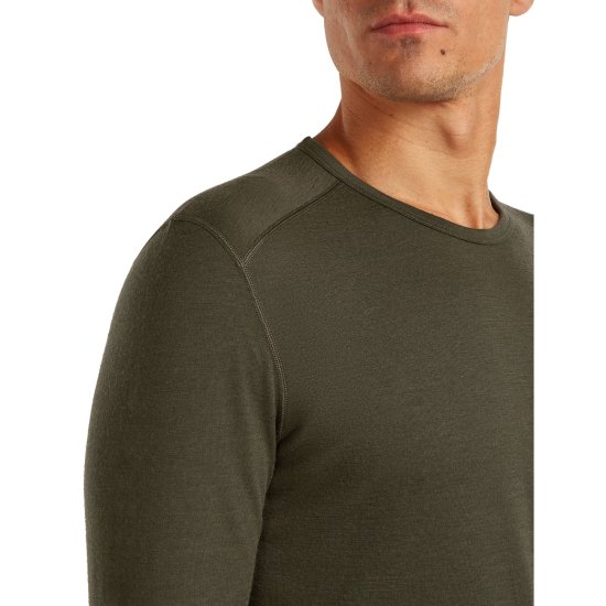 ICEBREAKER - SOTTOSTRATO MERINO 200 OASIS COLLO GIRO UOMO