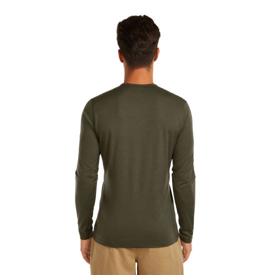 ICEBREAKER - SOTTOSTRATO MERINO 200 OASIS COLLO GIRO UOMO