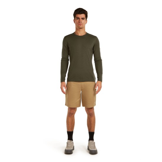 ICEBREAKER - SOTTOSTRATO MERINO 200 OASIS COLLO GIRO UOMO