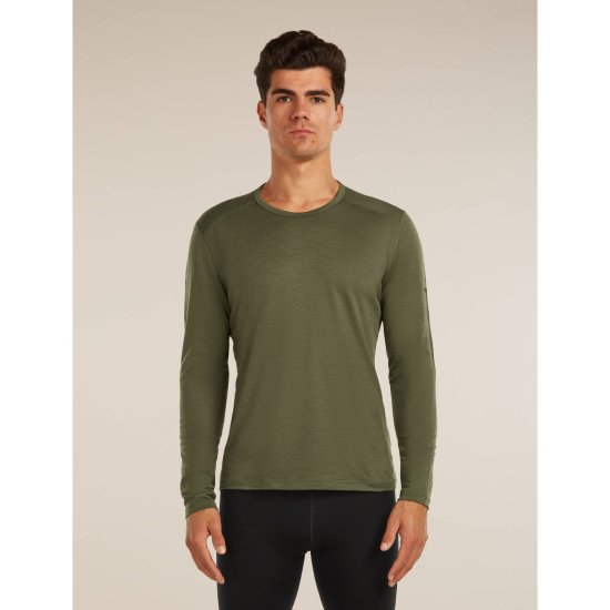 ICEBREAKER - SOTTOSTRATO MERINO 200 OASIS COLLO GIRO UOMO