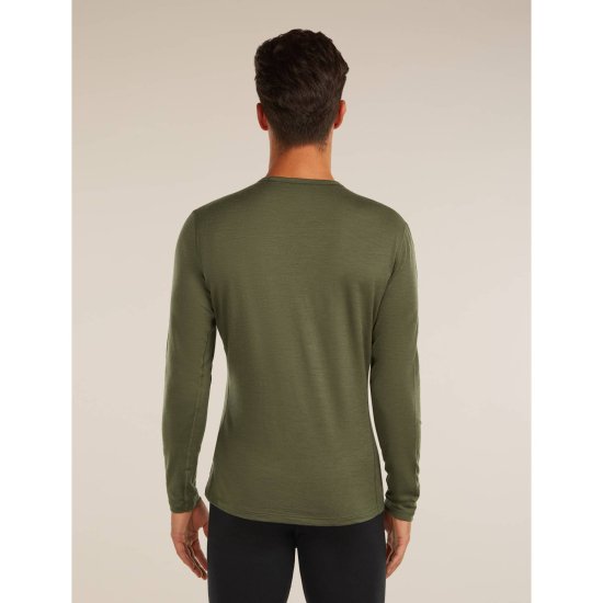 ICEBREAKER - SOTTOSTRATO MERINO 200 OASIS COLLO GIRO UOMO