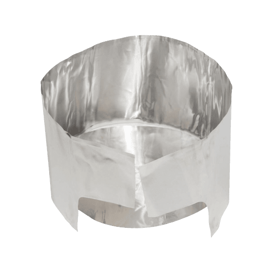 MSR - RIPARTITORE DI CALORE SOLID HEAT REFLECTOR WITH WINDSCREEN