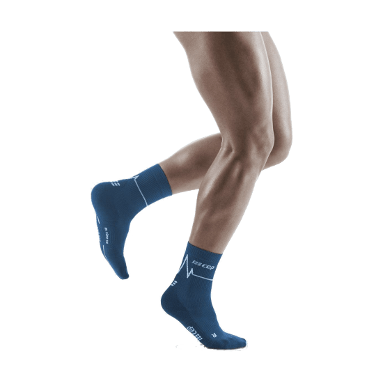 CEP - CALZE HEARTBEAT MID-CUT UOMO