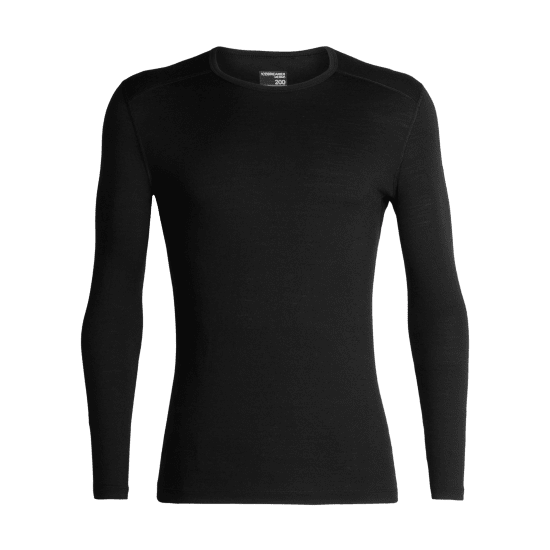 ICEBREAKER - INTIMO IN LANA MERINO 200 OASIS COLLO MEZZA-ZIP UOMO