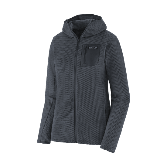 PATAGONIA - PILE R1 AIR FULL-ZIP CON CAPPUCCIO DONNA
