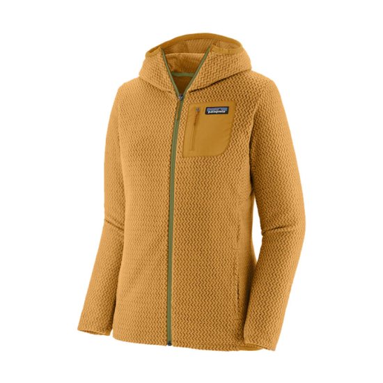 PATAGONIA - PILE R1 AIR FULL-ZIP CON CAPPUCCIO DONNA