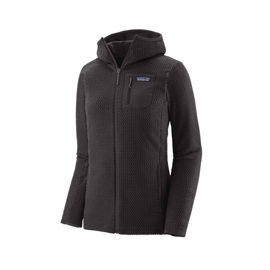 PATAGONIA - PILE R1 AIR FULL-ZIP CON CAPPUCCIO DONNA