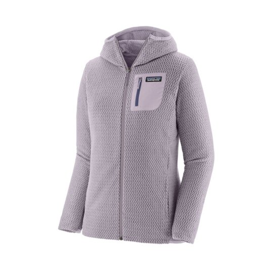 PATAGONIA - PILE R1 AIR FULL-ZIP CON CAPPUCCIO DONNA