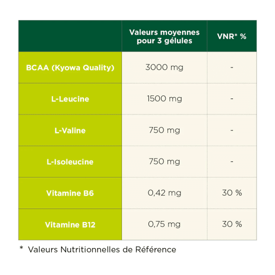 TA ENERGY - CAPSULES BCAA