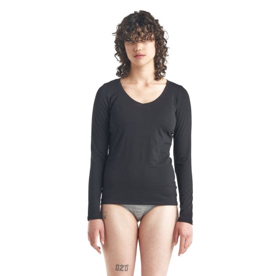 ICEBREAKER - INTIMO TERMICO SIREN MANICA LUNGA DONNA