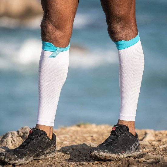 COMPRESSPORT - MANICOTTI R2 OXYGEN BIANCHI