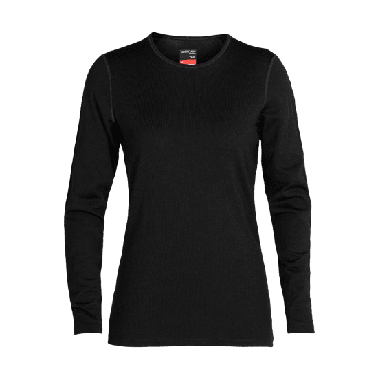 ICEBREAKER - MAGLIA INTIMA 260 TECH GIROCOLLO DONNA