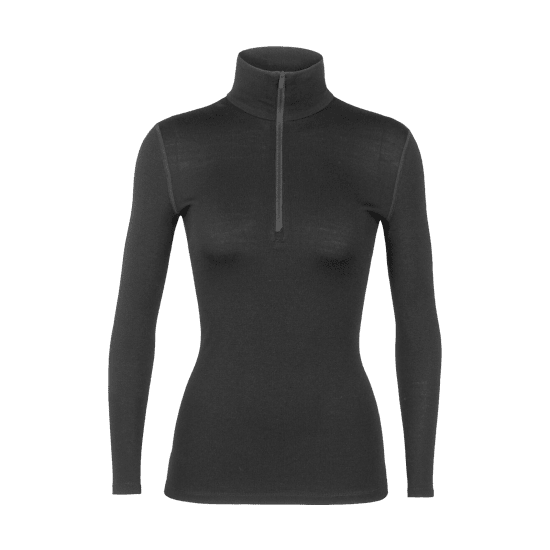 ICEBREAKER - INTIMO TERMICO 260 TECH MEZZA ZIP DONNA