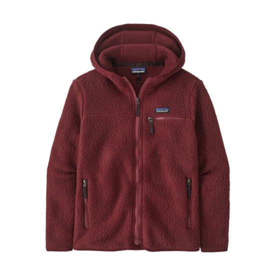 PATAGONIA - PILE RETRO CON CAPPUCCIO DONNA