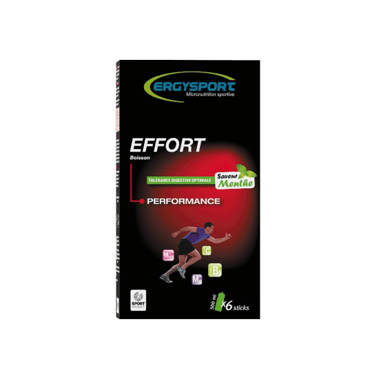 ERGYSPORT - SCATOLA DA 6 STICK BEVANDA DA SFORZO ALLA MENTA