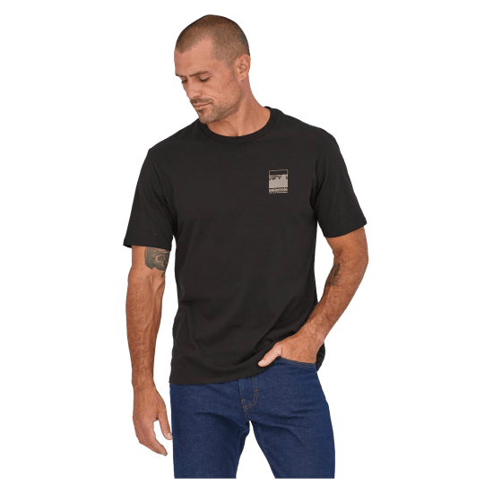 PATAGONIA - T-SHIRT ICONA ALPINA RIGENERATIVO BIOLOGICO UOMO