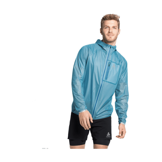 ODLO - GIACCA ZEROWEIGHT DUAL DRY IMPERMEABILE UOMO