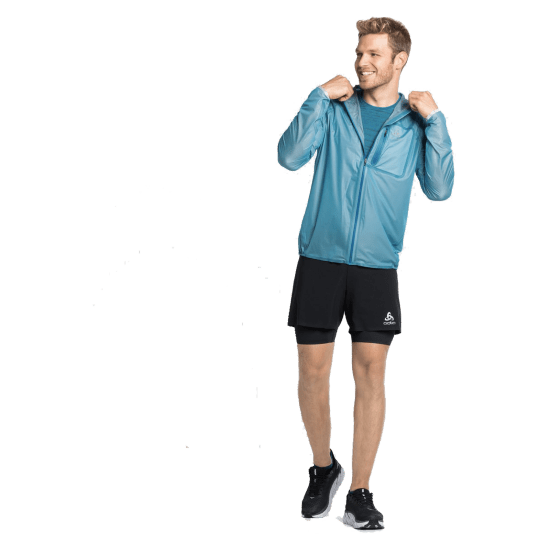 ODLO - GIACCA ZEROWEIGHT DUAL DRY IMPERMEABILE UOMO