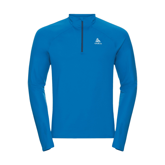 ODLO - MAGLIA TERMICA 1/2 ZIP ESSENTIAL CERAMIWARM UOMO
