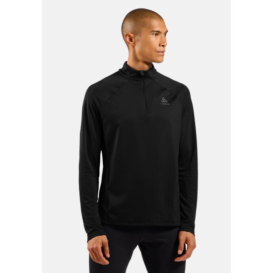 ODLO - MAGLIA TERMICA 1/2 ZIP ESSENTIAL CERAMIWARM UOMO